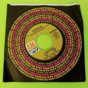 Carpenters - Superstar / Bless Beasts and Children - AM-1289 45rpm Vinyl‎ Record